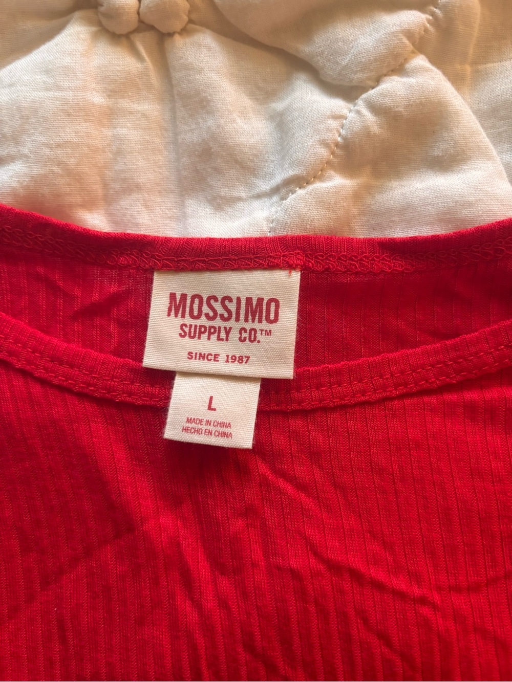 Mossimo Supply Co. Red Ruffle-Hem Camisole - Picture 5 of 6